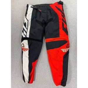 Fly Racing F-16 Protective Lined‎ Racing Pants (Men's 36) Black/Red
